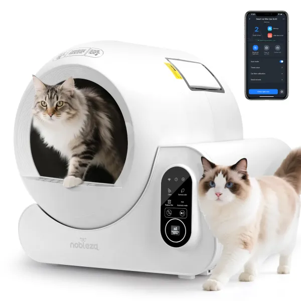 Arenero Autolimpiable Inteligente para Gatos
